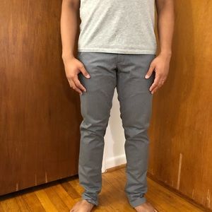 NWOT UNIQLO Grey Chino Pants